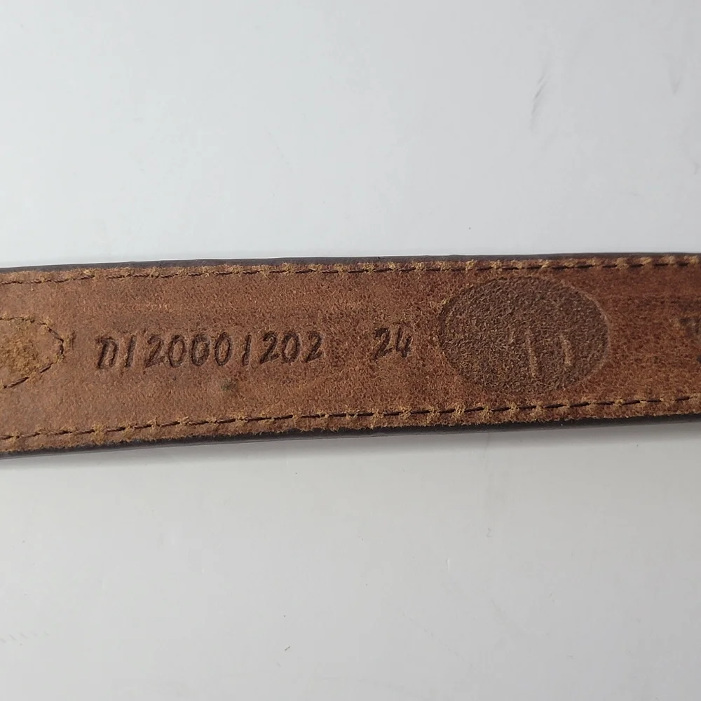 Wester Leather 3D Longhorn Buckle Belt
